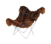  Iceland Mariposa Butterfly Chair Brown/Chrome