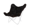  Iceland Mariposa Butterfly Chair afklippet sort/krom