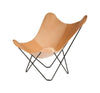 Cuero Pampa Mariposa Butterfly Chair, Crude Nature/Black