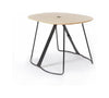 Cuero Sierra Side Table Black, 44cm