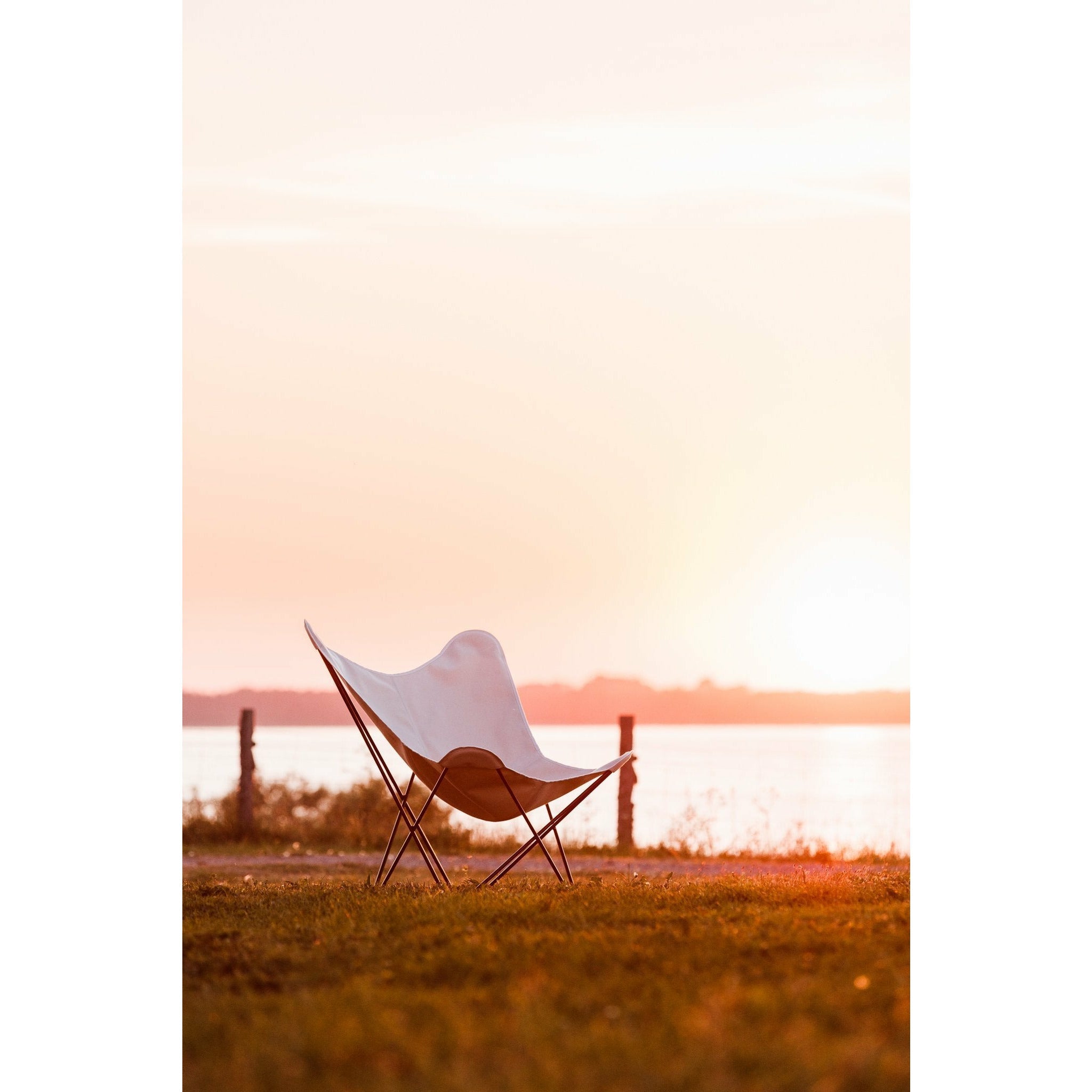[product_category]-Cuero Sunshine Mariposa Butterfly Chair, Oyster/Grey Outdoor Frame-Cuero-7340172619024-1902-CUE-3