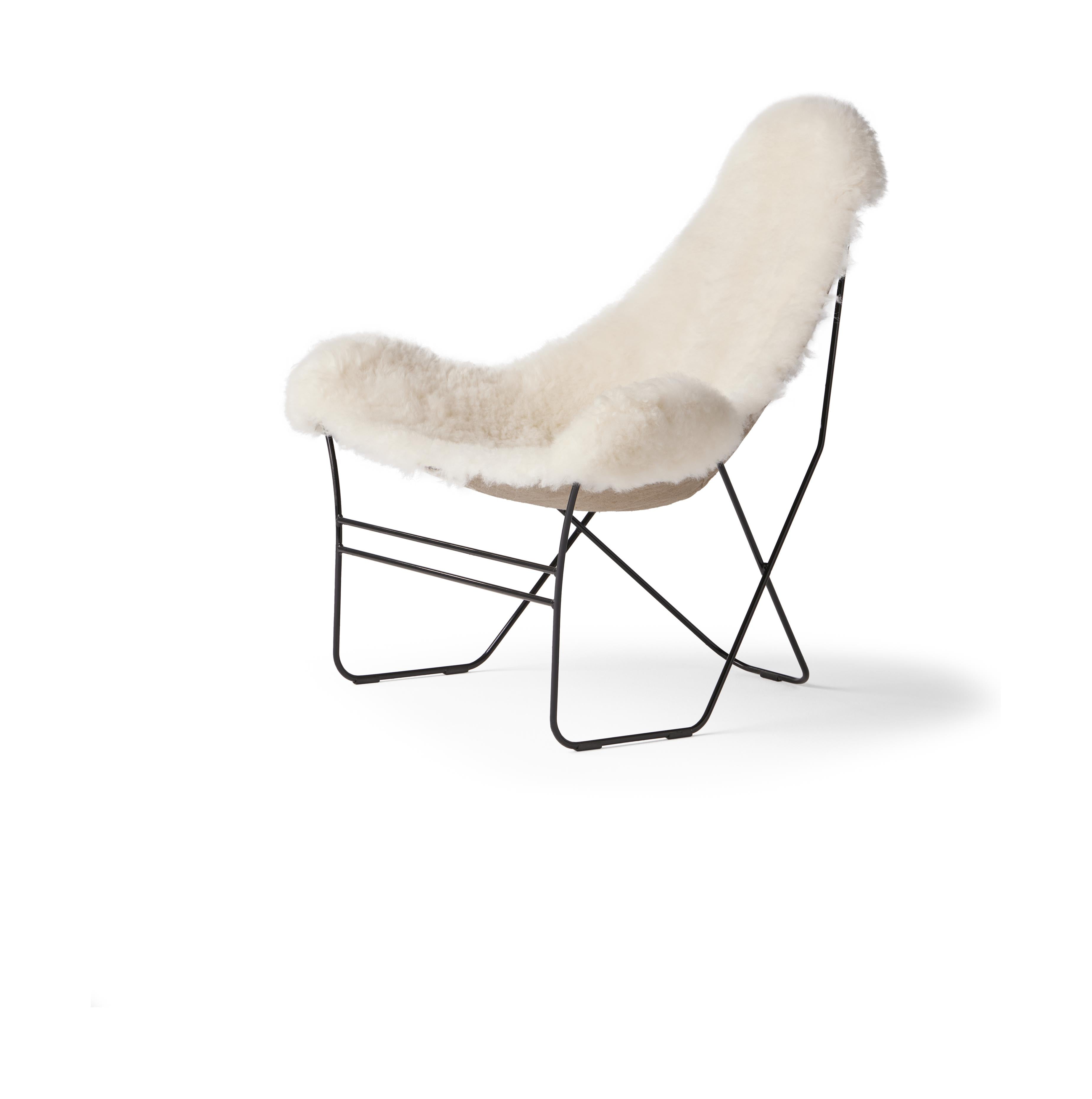 [product_category]-Cuero Valhalla Armchair, Black/Shorn White-Cuero-7340172610403-1160917-CUE-2