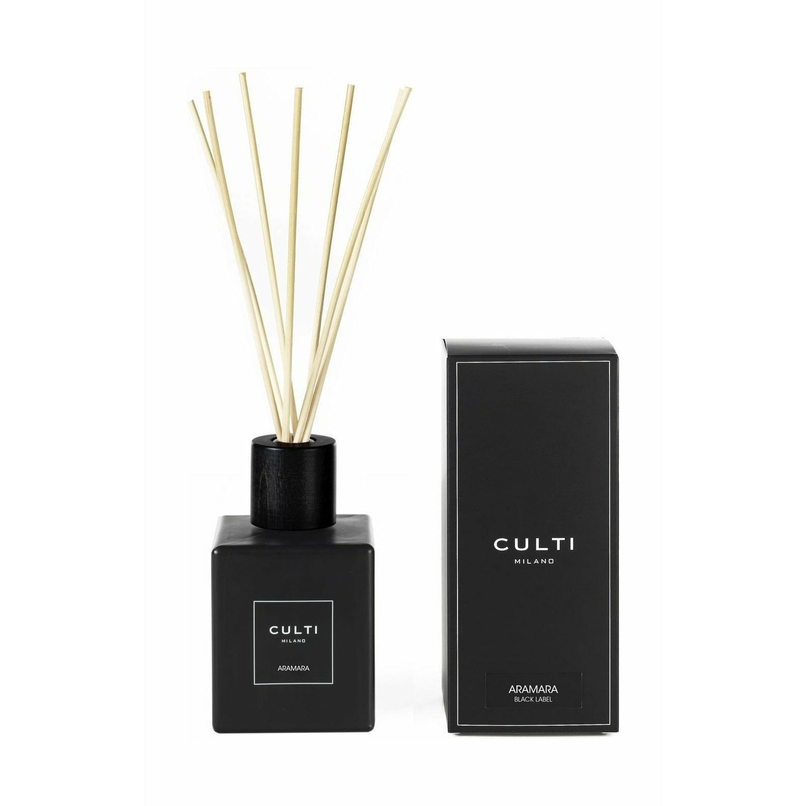 [product_category]-Culti Milano Decor Black Laber Fragrance Diffuser Aramara, 500 Ml-Culti Milano-8050534794021-DaDecbla-Aramara-0500ML-CUL-1