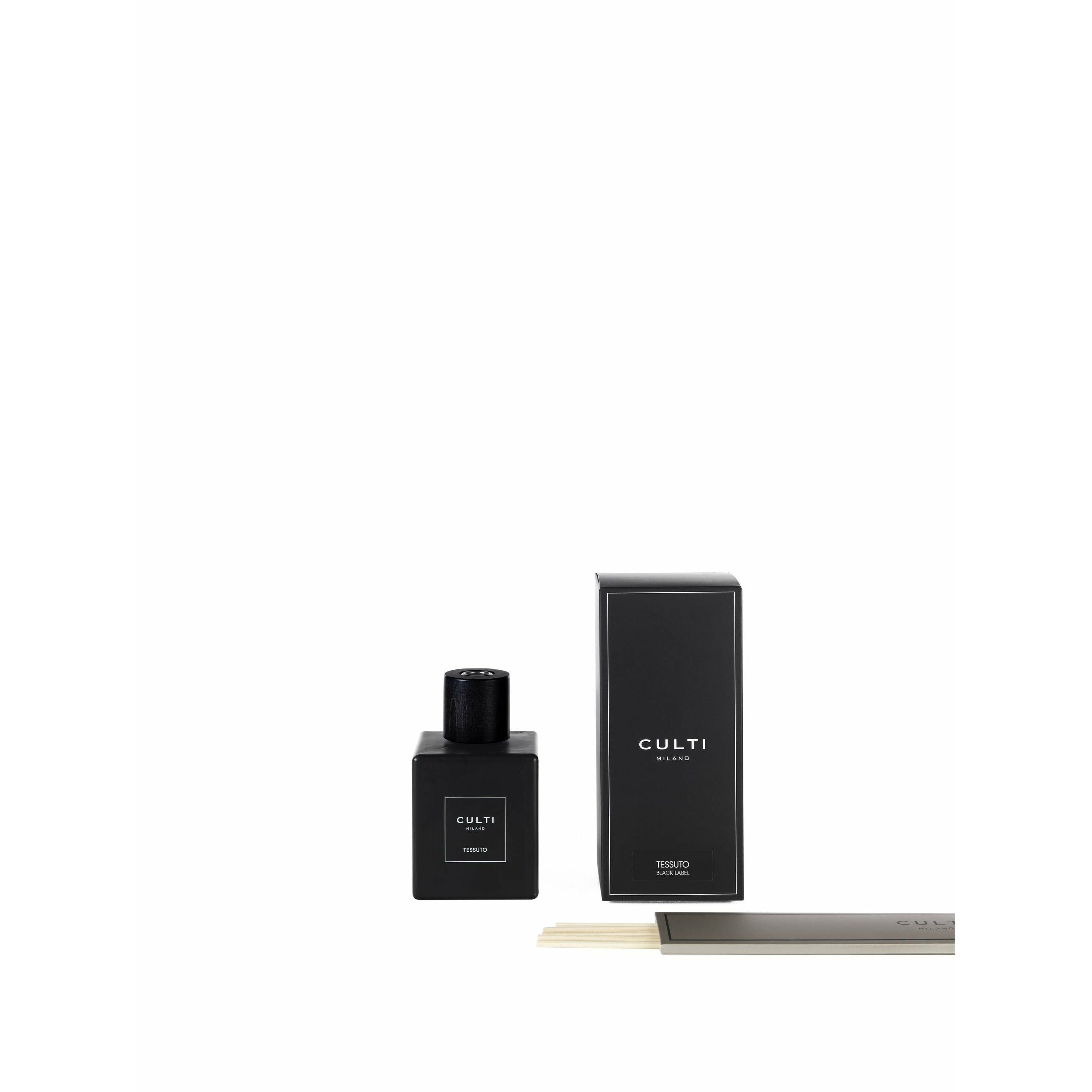 [product_category]-Culti Milano Decor Black Laber Fragrance Diffuser Tessuto, 500 Ml-Culti Milano-8050534794038-DaDecbla-Tessuto-0500ML-CUL-3
