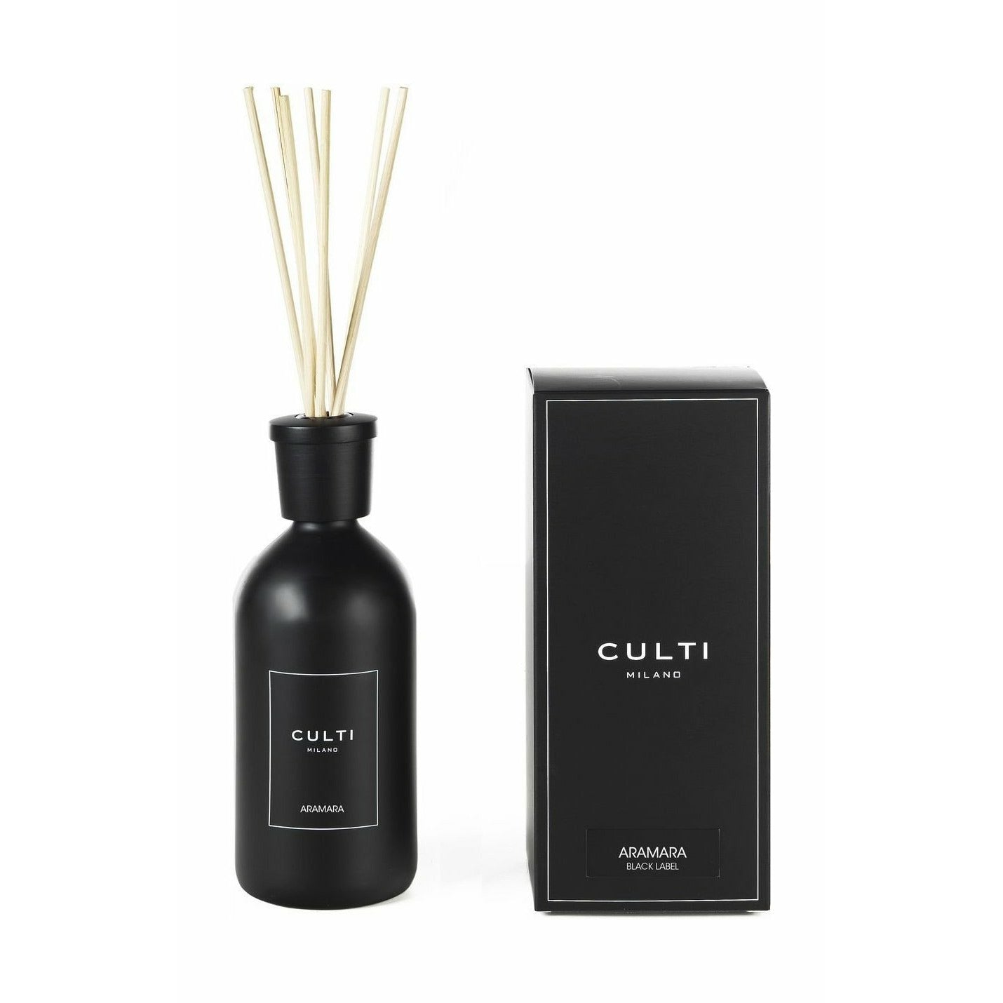 [product_category]-Culti Milano Stile Black Label Fragrance Diffuser Aramara, 500 Ml-Culti Milano-8050534794069-DaStibla-Aramara-0500ML-CUL-1