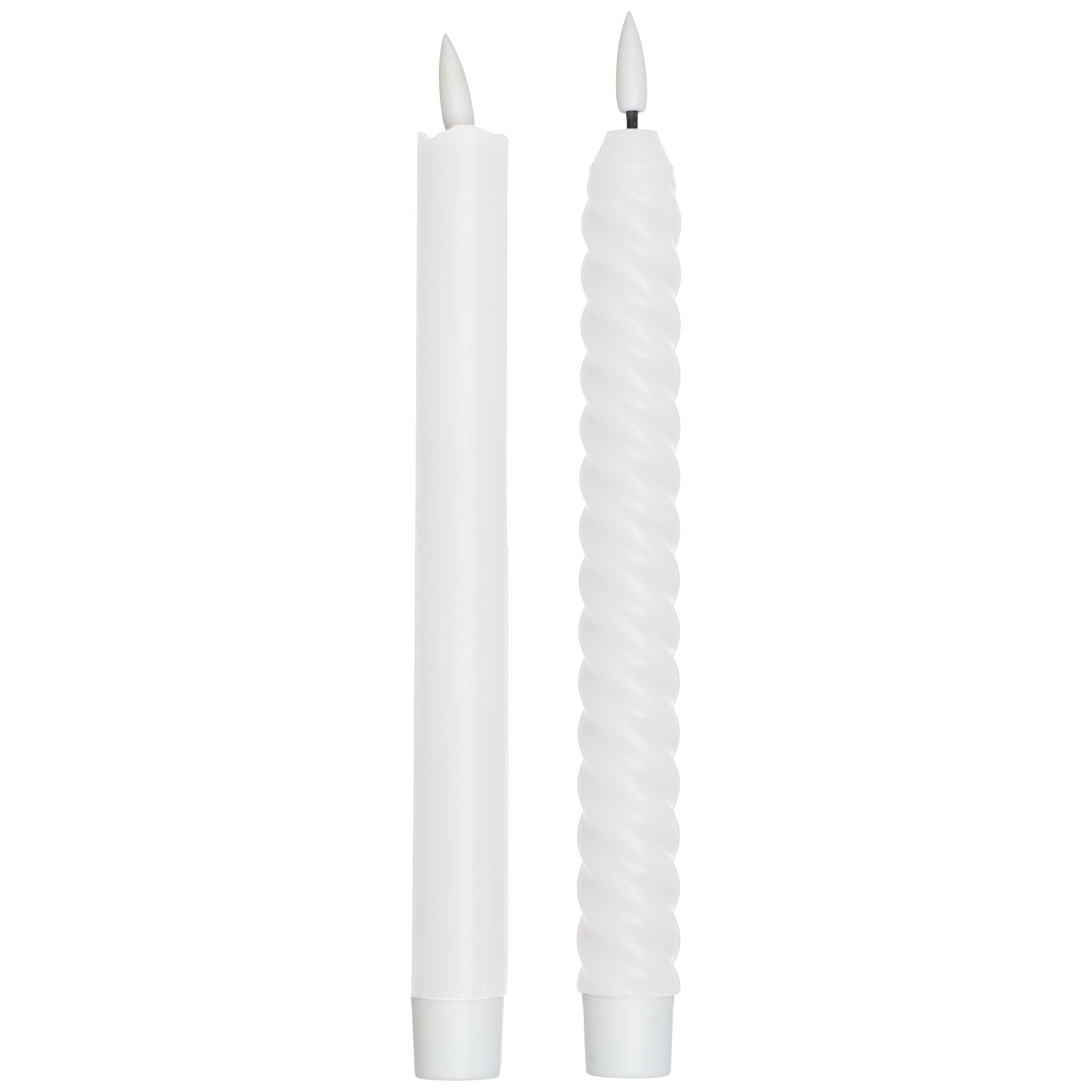 [product_category]-Design Letters Cosy Forever Led Candles (Set Of 2 Pcs), Off Whit-Design Letters-5710498196493-60601003OFFWHITE-DES-1