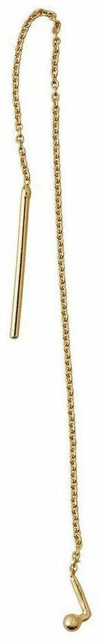 [product_category]-Design Letters Earring, Gold Plated-Design Letters-5710498972738-90402000GOLD-DES-1