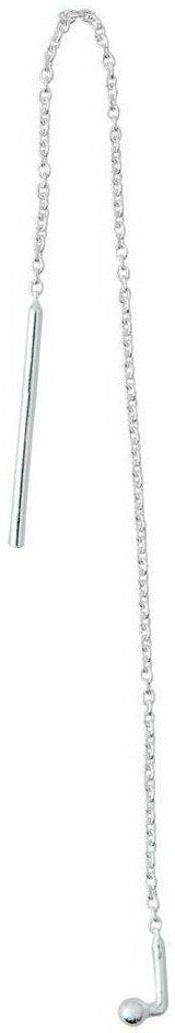 [product_category]-Design Letters Earring, Silver-Design Letters-5710498972721-90402000SILVER-DES-1