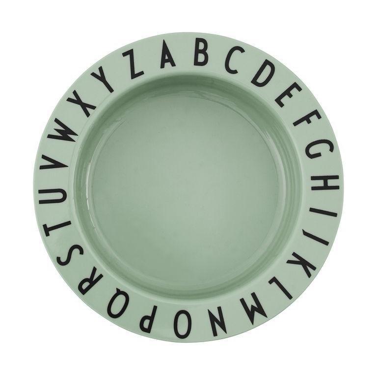 [product_category]-Design Letters Eat & Learn Deep Plate Tritan Green, Abc-Design Letters-5710498185503-20103004GREENABC-DES-1