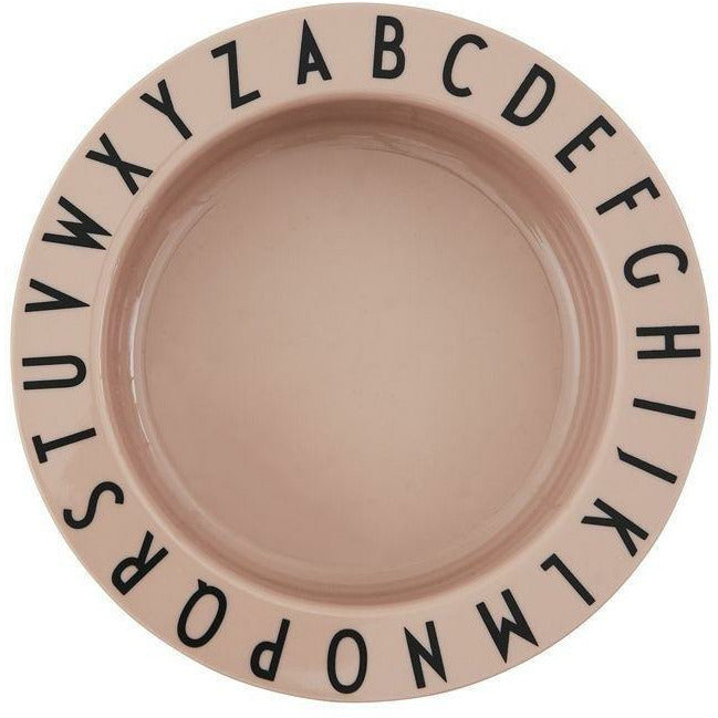 [product_category]-Design Letters Eat & Learn Deep Plate Tritan, Nude-Design Letters-5710498972677-20103004NUDE-DES-1