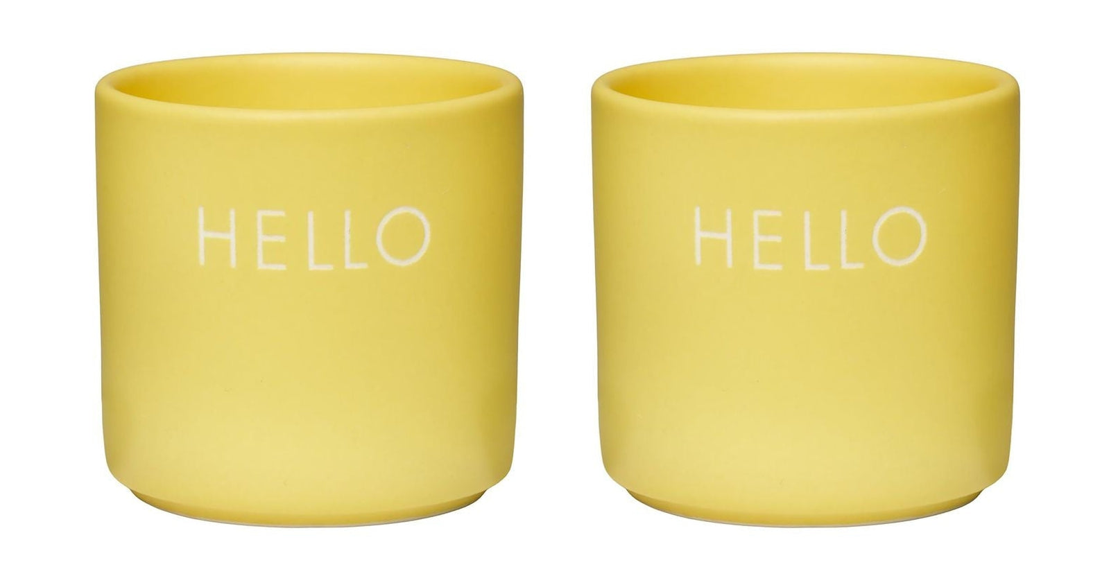 [product_category]-Design Letters Egg Cup 2 P Cs. Hello, Yellow-Design Letters-5710498194659-10101021YELLOHELLO-DES-1