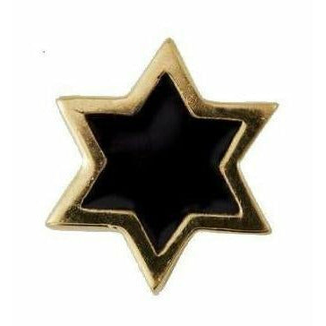 [product_category]-Design Letters Enamel Pendant Star, Black/Gold-Design Letters-5710498972127-90302002BLACK-DES-1