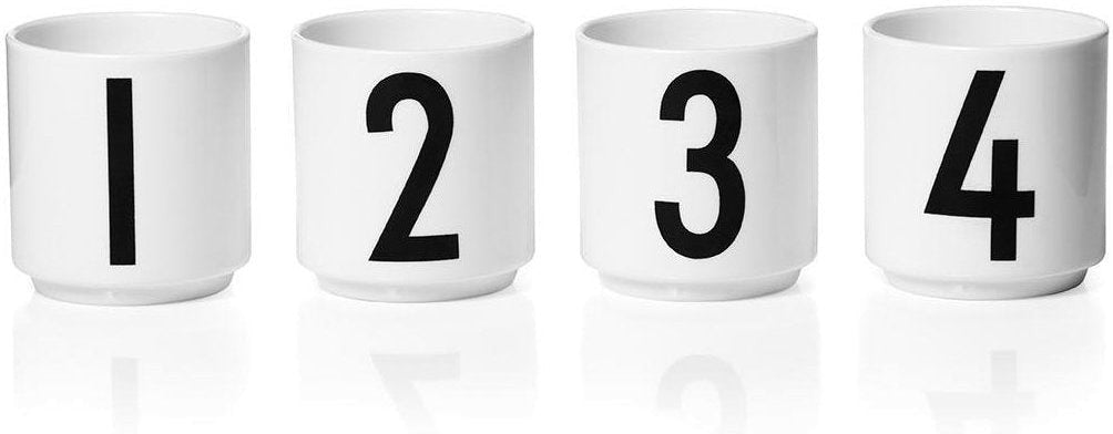 [product_category]-Design Letters Espresso Cups 1 4 Set, White-Design Letters-5710498720339-10201300SET-DES-1