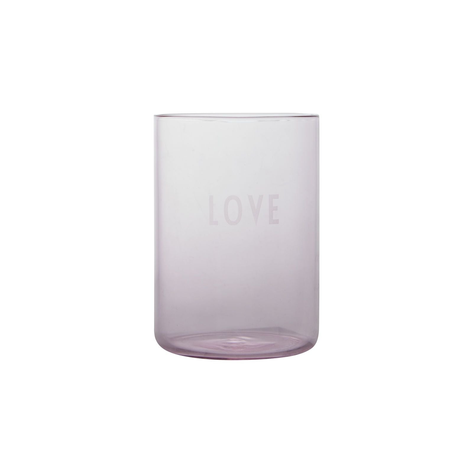 [product_category]-Design Letter's Favorite Drinking Glass Love, Rose-Design Letters-5710498190026-10106000ROSELOVE-DES-1