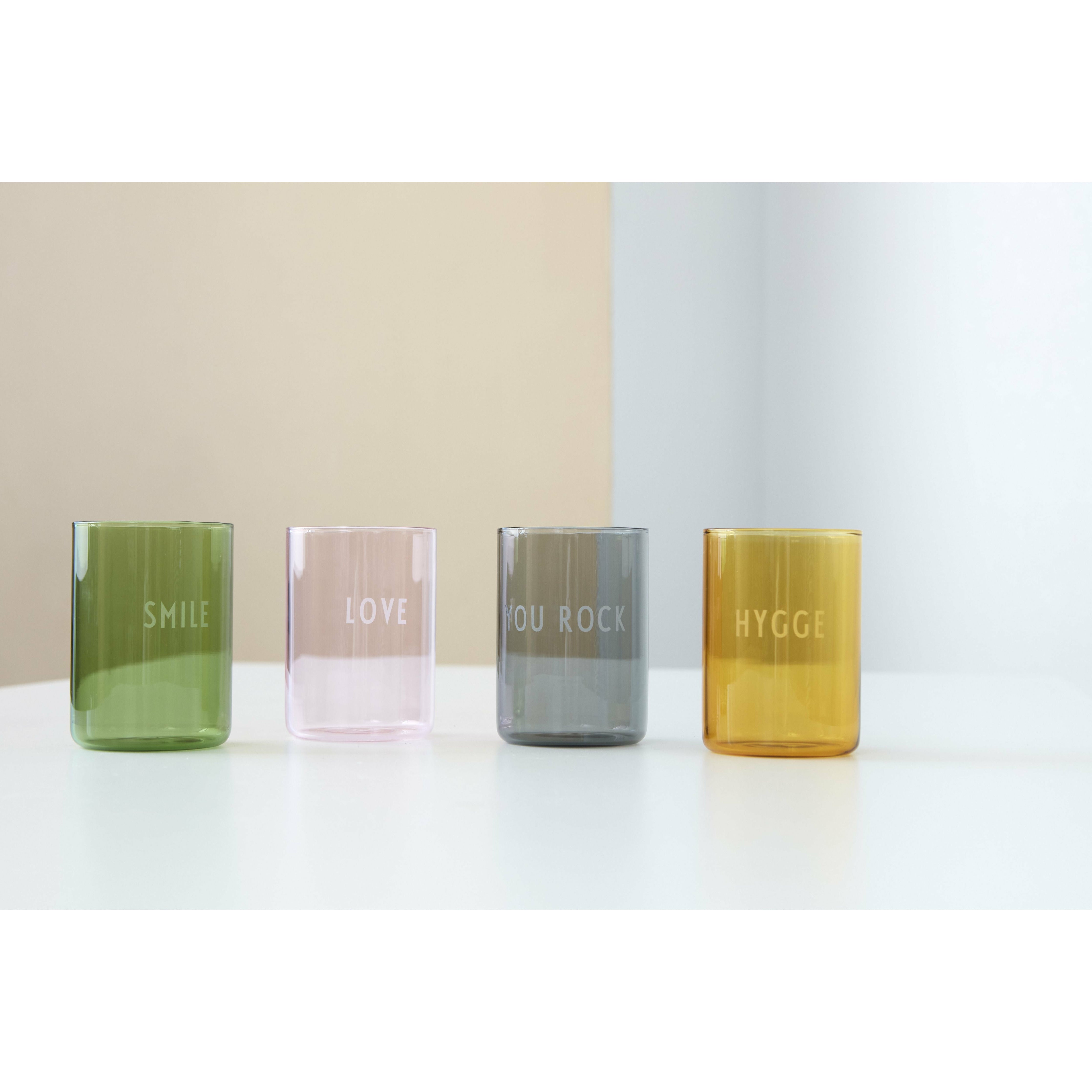 [product_category]-Design Letters Favorite Drinking Glass Smile, Green-Design Letters-5710498190019-10106000GREENSMILE-DES-5
