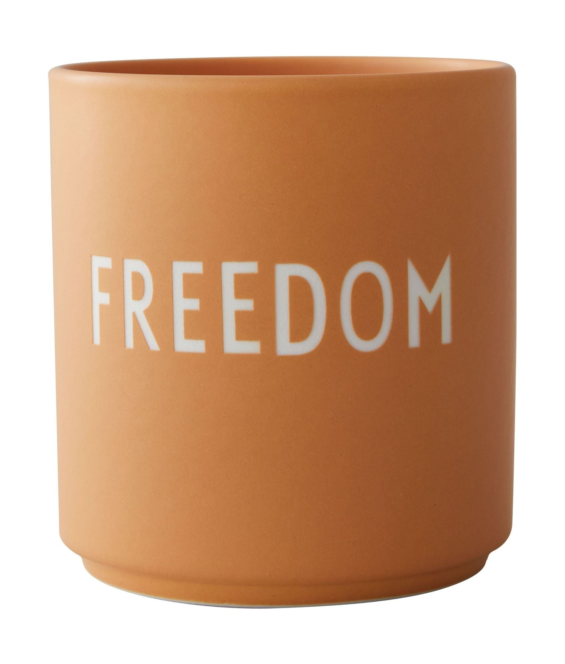 [product_category]-Design Letter's Favorite Mug Freedom, Orange-Design Letters-5710498191757-10101002ORAFREEDOM-DES-1