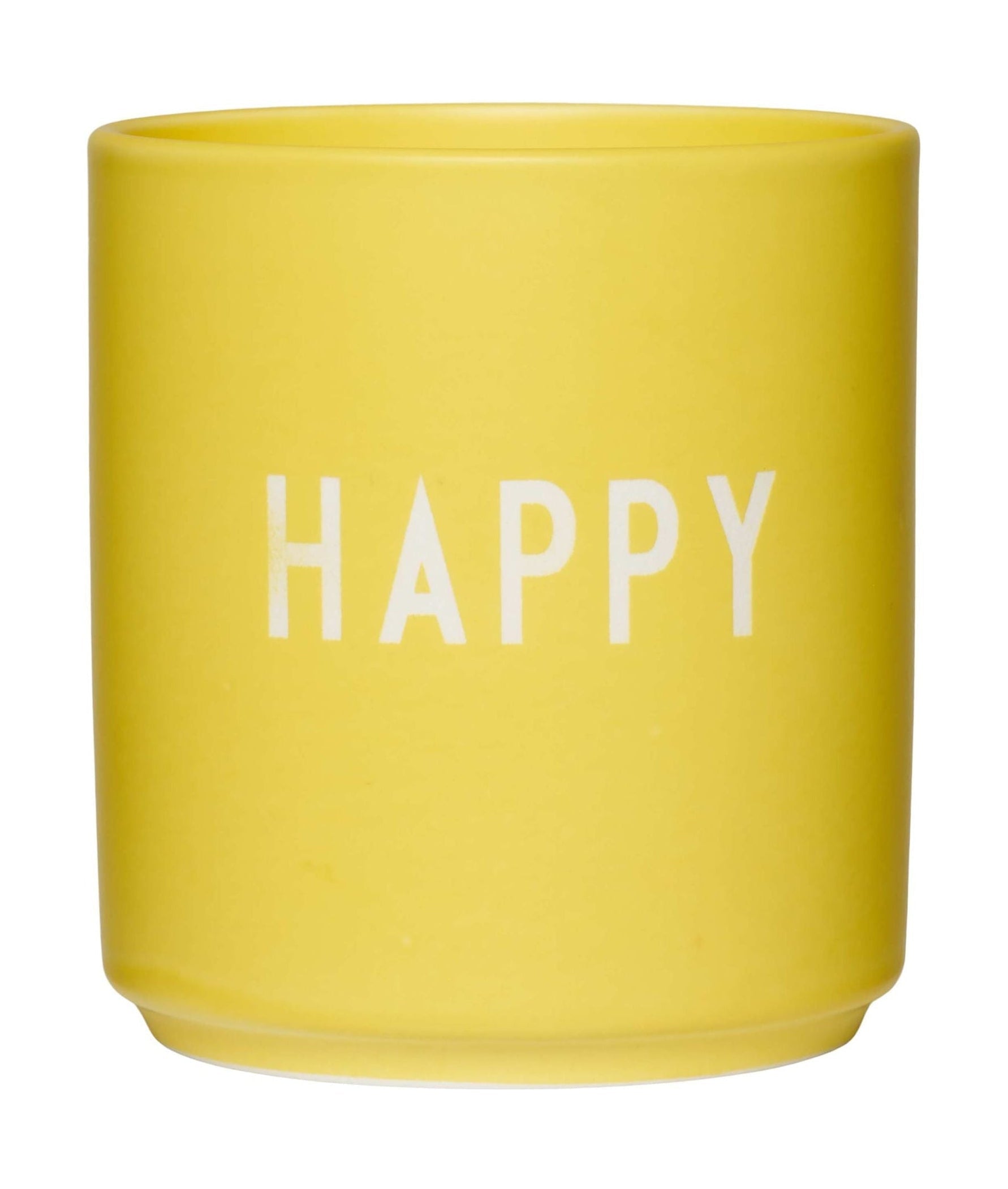 [product_category]-Design Letters Favorite Mug Happy, Yellow-Design Letters-5710498194284-10101002YELLOHAPPY-DES-1