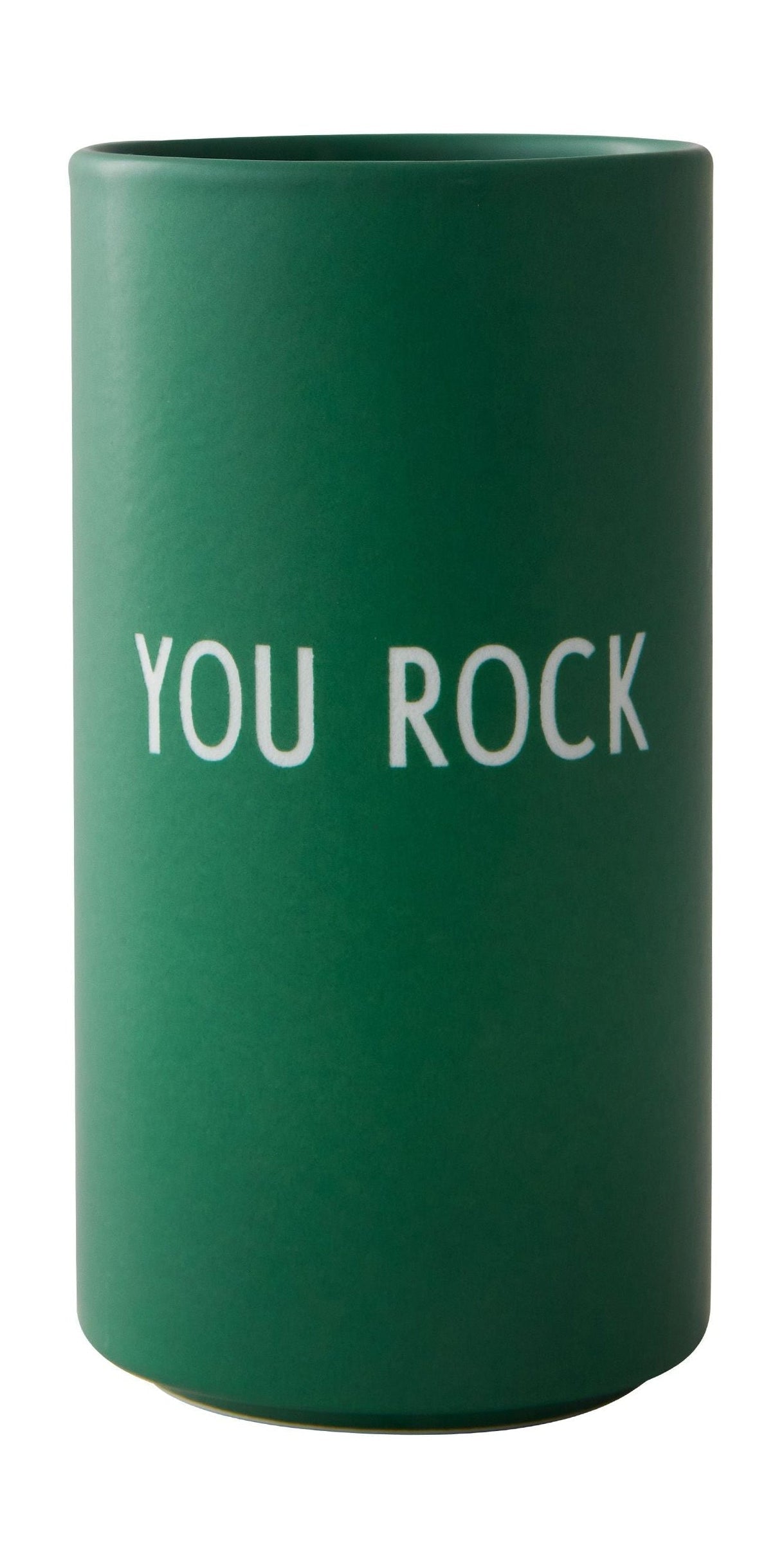 [product_category]-Design Letter's Favorite Vase Grass Green, Grass Green-Design Letters-5710498191139-10101005GGYOUROCK-DES-1