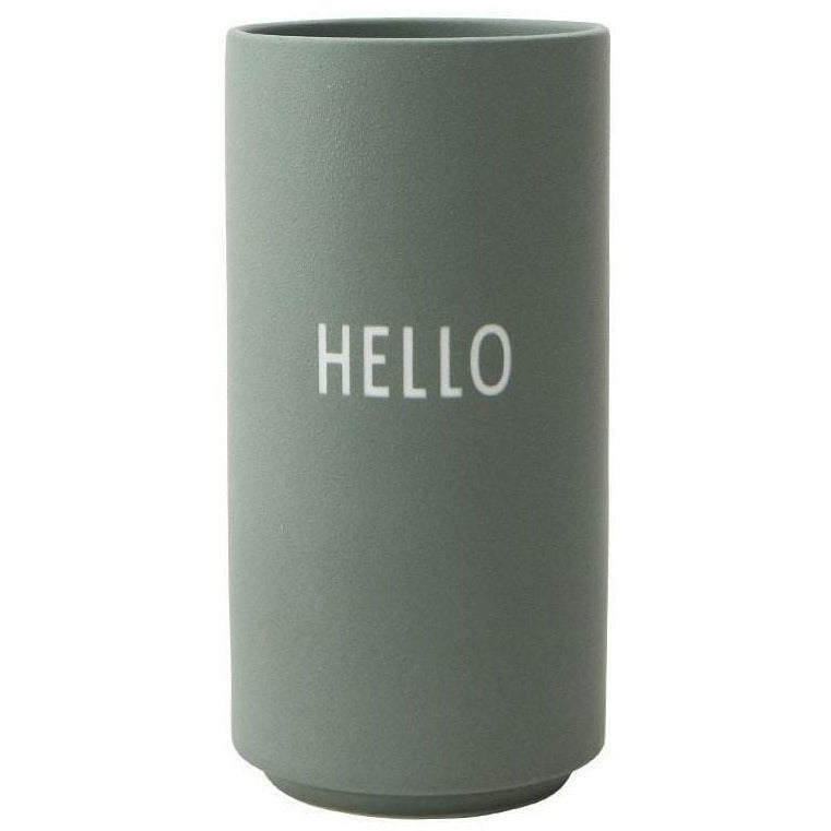 [product_category]-Design Letters Favorite Vase Hello, Green-Design Letters-5710498172077-10101005GREENHELLO-DES-1