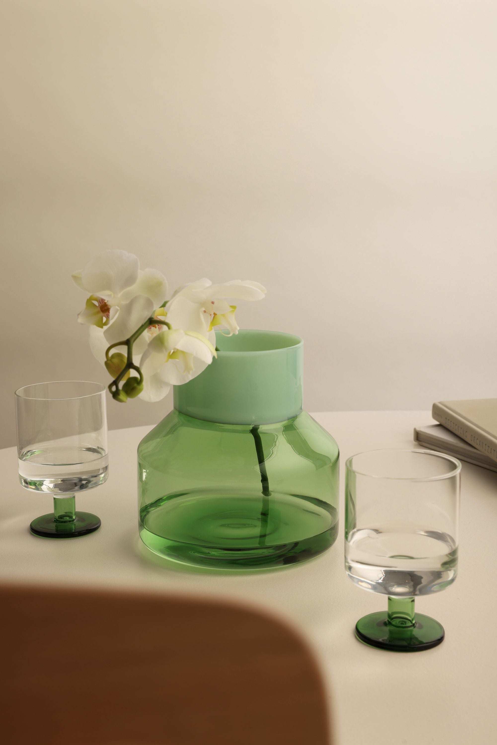 [product_category]-Design Letters Generous Wine Glass 2 P Cs., Clear/Green-Design Letters-5710498194543-10101502CLEARGREEN-DES-3
