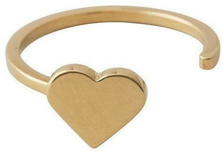 [product_category]-Design Letters Heart Ring, Gold Plated-Design Letters-5710498172855-90602000GOLD-DES-1