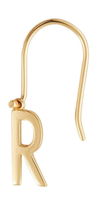 [product_category]-Design Letters Initial Earrings With Letter Gold, R-Design Letters-5710498192389-90406000R-DES-1