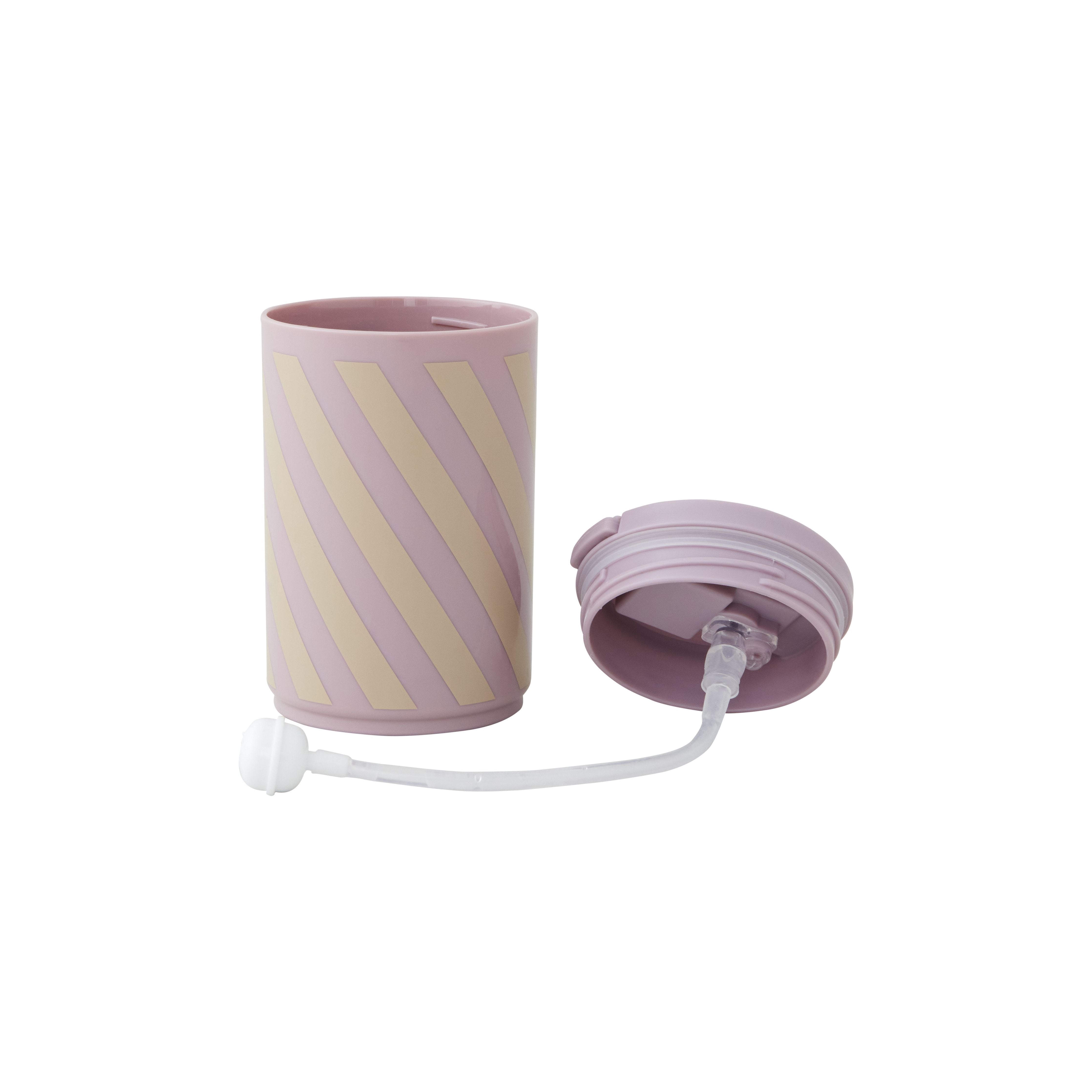 [product_category]-Design Letters Kids Straw Mug 330 Ml, Lavender-Design Letters-5710498188986-20106006LAVSTRIPE-DES-4