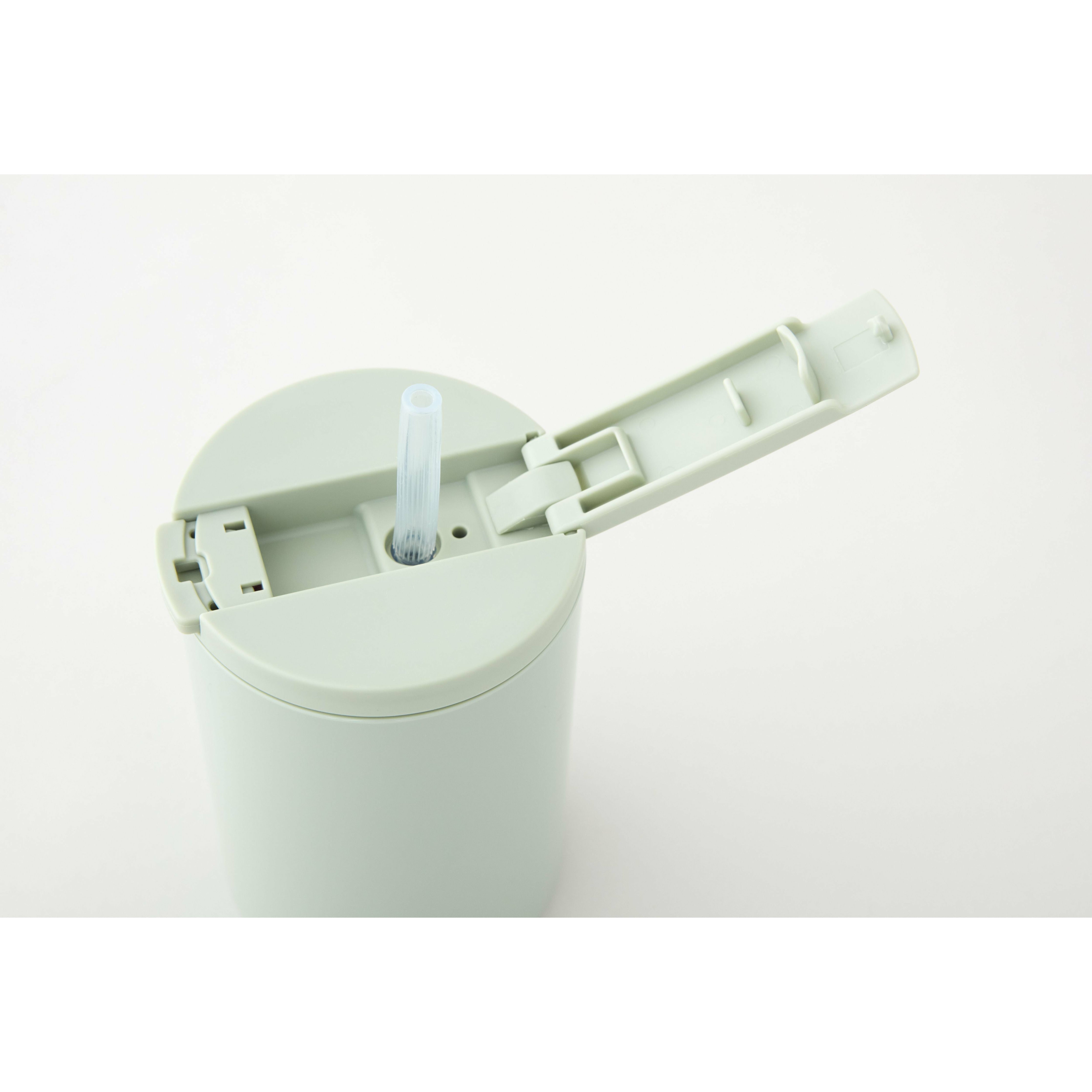 [product_category]-Design Letters Kids Straw Mug 330 Ml, Light Grass 端 N-Design Letters-5710498189006-20106006GREBALLOON-DES-6