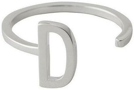 [product_category]-Design Letters Letter Ring A Z, 925 Sterling Silver, D-Design Letters-5710498172442-90601001D-DES-1