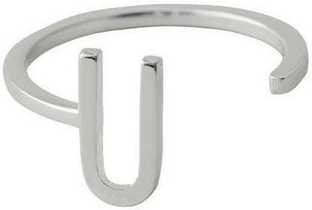 [product_category]-Design Letters Letter Ring A Z, 925 Sterling Silver, U-Design Letters-5710498172619-90601001U-DES-1
