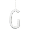 Design Letters Letters Pendant A Z 10 Mm, Silver, G