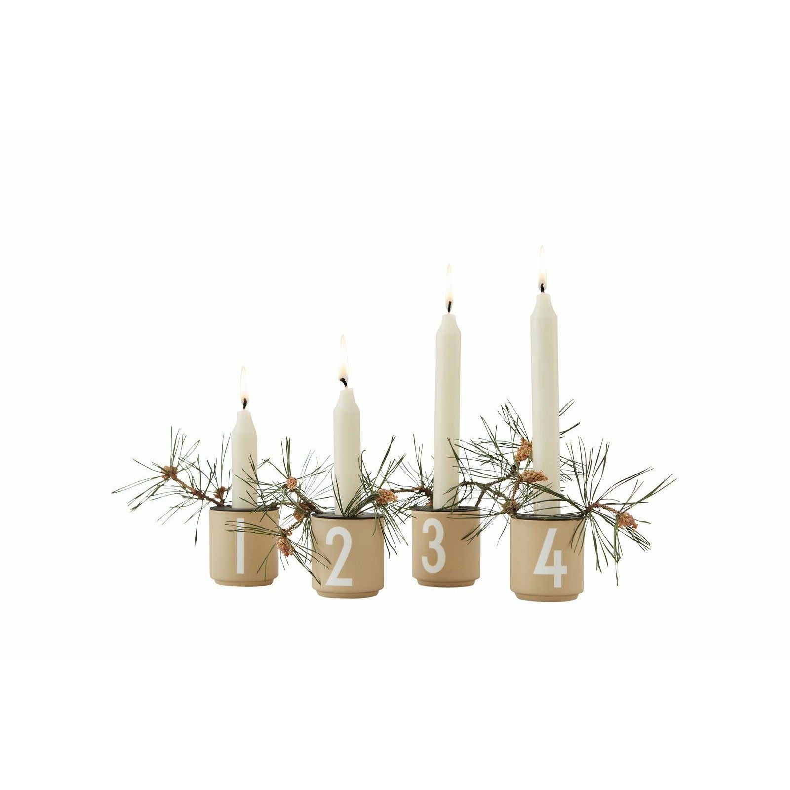 [product_category]-Design Letters Mini Espresso Cup Set, Beige-Design Letters-5710498187040-10102003BEIGE-DES-2
