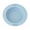 Design Letters Mini Favorite Plate Deep, Light Blue