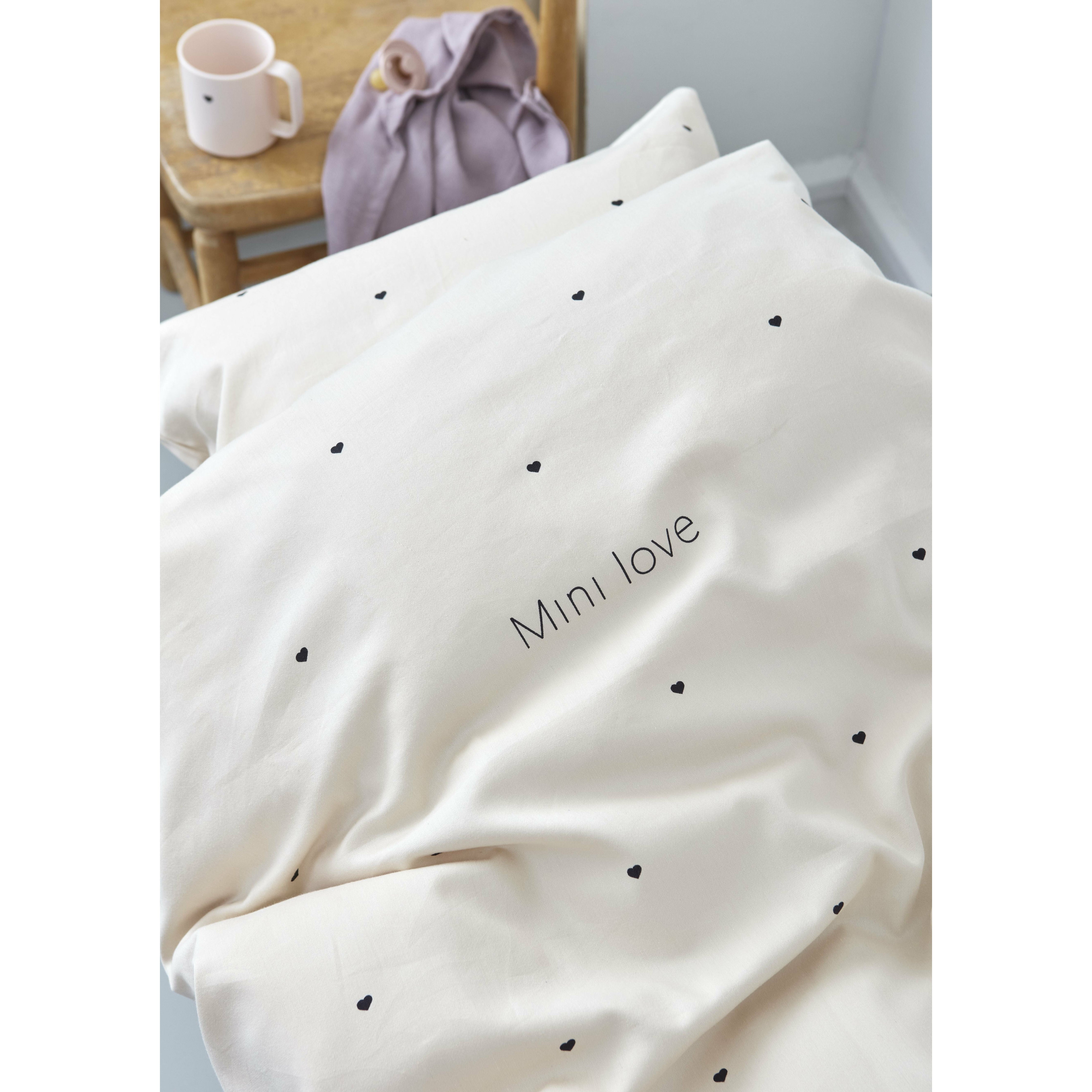 [product_category]-Design Letters Mini Love Baby Pillow And Duvet Covers 70x100 Cm, Beige-Design Letters-5710498189488-10501000BEIGELOVE-DES-4