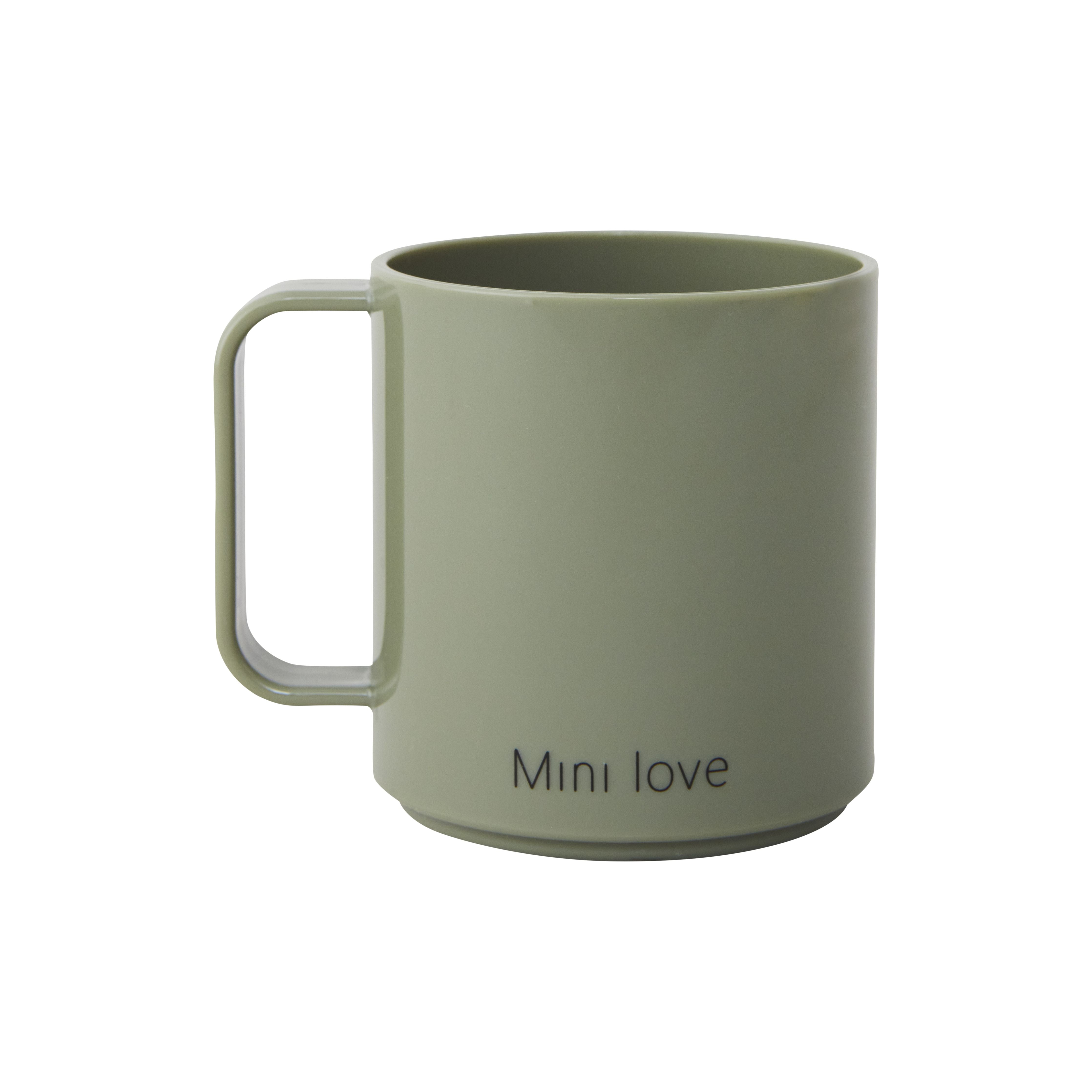 [product_category]-Design Letters Mini Love Mug With Handle, Forest Green-Design Letters-5710498190217-20103030FGMINILOVE-DES-2