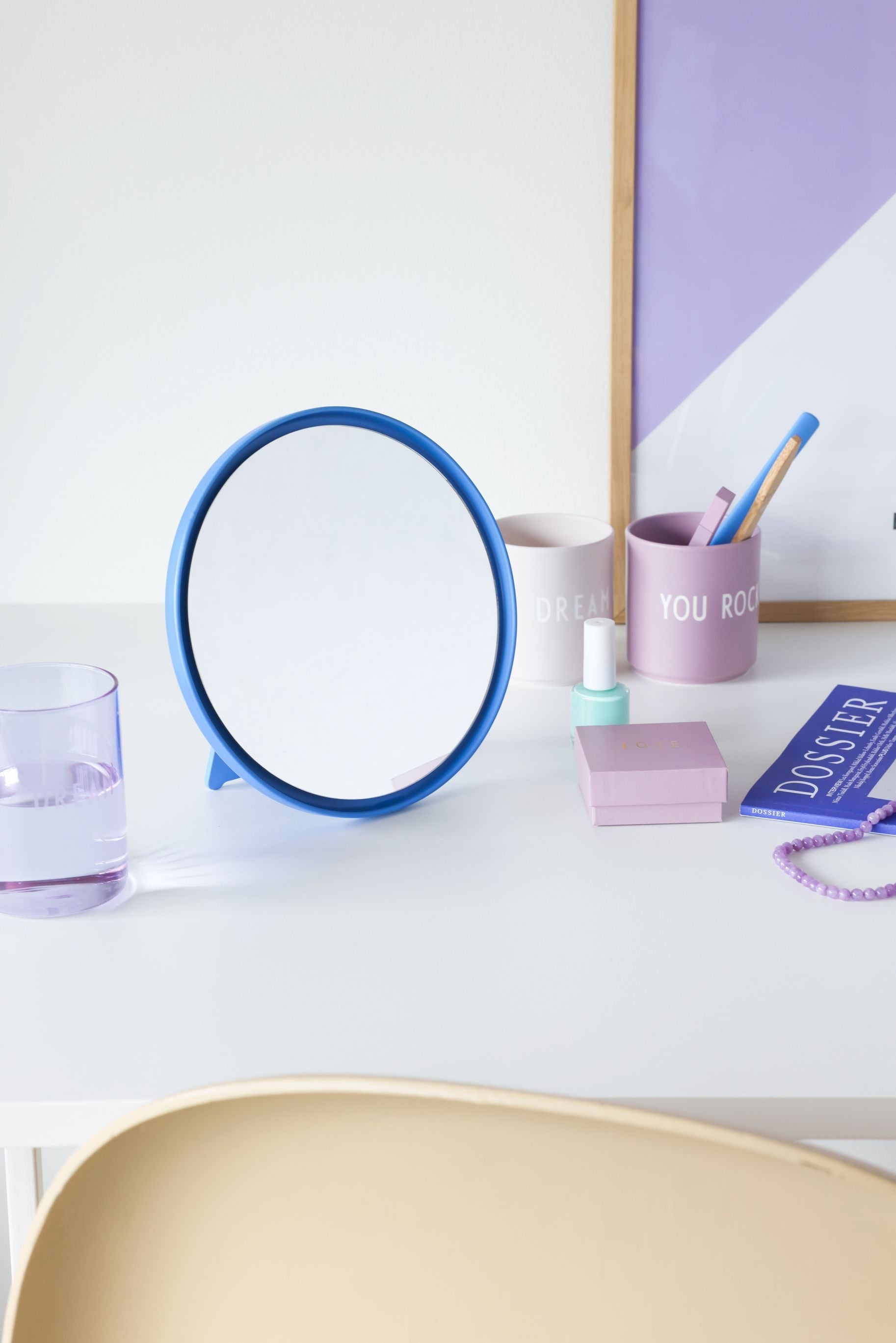 [product_category]-Design Letters Mirror Mirror, Cobalt Blue-Design Letters-5710498194772-10101300COBALBLUE-DES-4