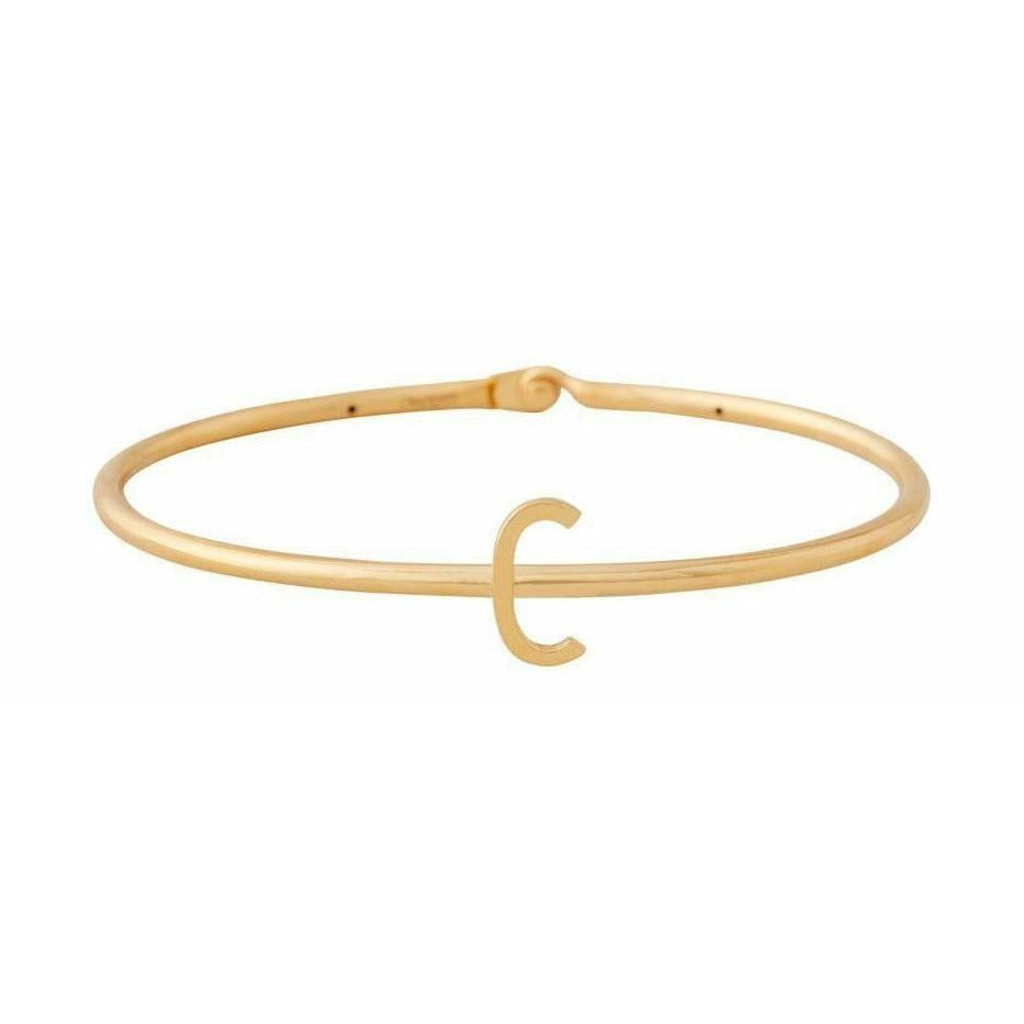 [product_category]-Design Letters My Bangle C Bangle, 18k Gold Plated Silver-Design Letters-5710498188320-90502001C-DES-1