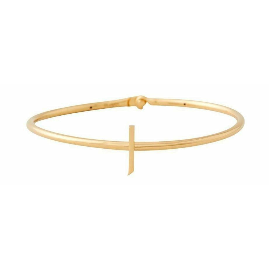 [product_category]-Design Letters My Bangle J Bangle, 18k Gold Plated Silver-Design Letters-5710498188344-90502001J-DES-1