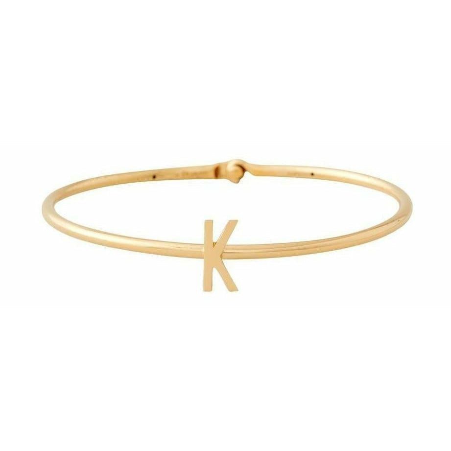 [product_category]-Design Letters My Bangle K Bangle, 18k Gold Plated Silver-Design Letters-5710498188276-90502001K-DES-1