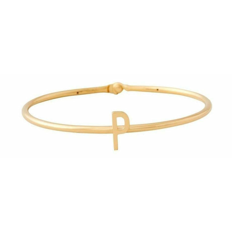 [product_category]-Design Letters My Bangle P Bangle, 18k Gold Plated Silver-Design Letters-5710498188191-90502001P-DES-1