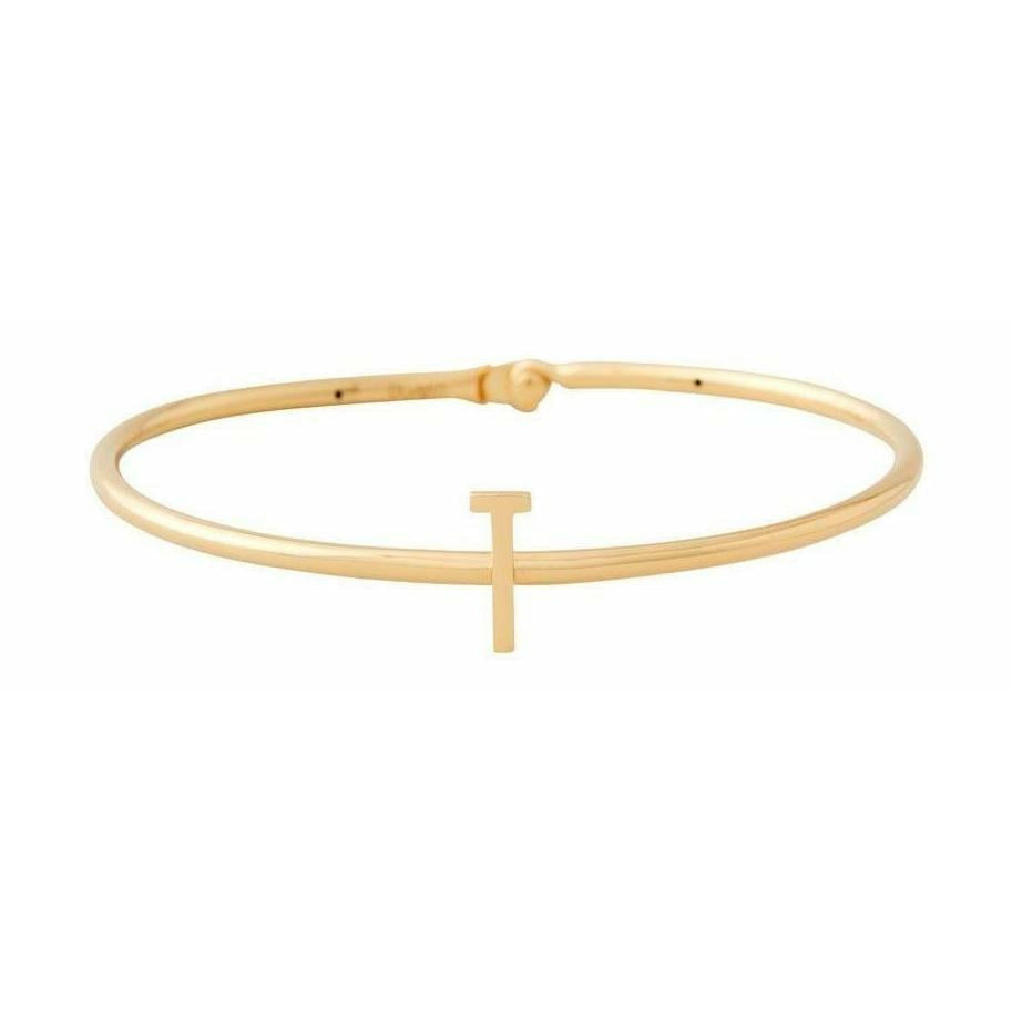 [product_category]-Design Letters My Bangle T Bangle, 18k Gold Plated Silver-Design Letters-5710498188245-90502001T-DES-1