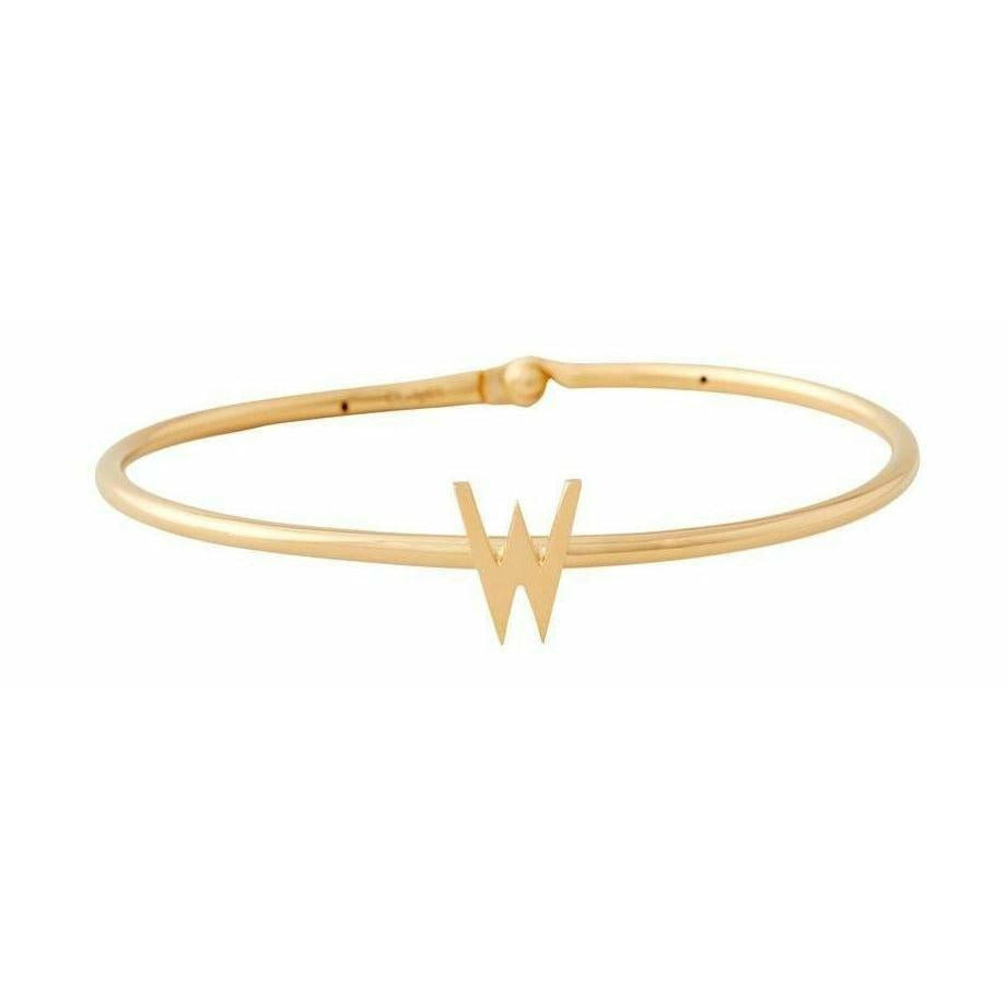 [product_category]-Design Letters My Bangle W Bangle, 18k Gold Plated Silver-Design Letters-5710498188313-90502001W-DES-1