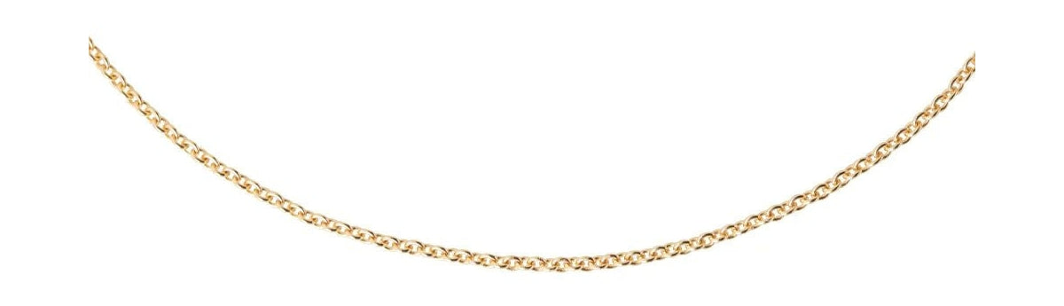 [product_category]-Design Letters Necklace Chain Gold, 55 Cm-Design Letters-5710498193041-90101010GOLD-DES-1