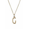 Design Letters Halskæde i rent guld, g