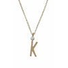Design Letters Halskæde i rent guld, k