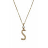 Design Letters Halskæde i rent guld, s