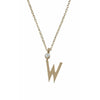 Design Letters Halskæde i rent guld, W