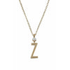Design Letters Halskæde i rent guld, z