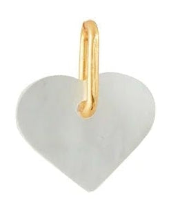 [product_category]-Design Letters Pearl Heart Charm, Gold-Design Letters-5710498192587-90305006PEARL-DES-1