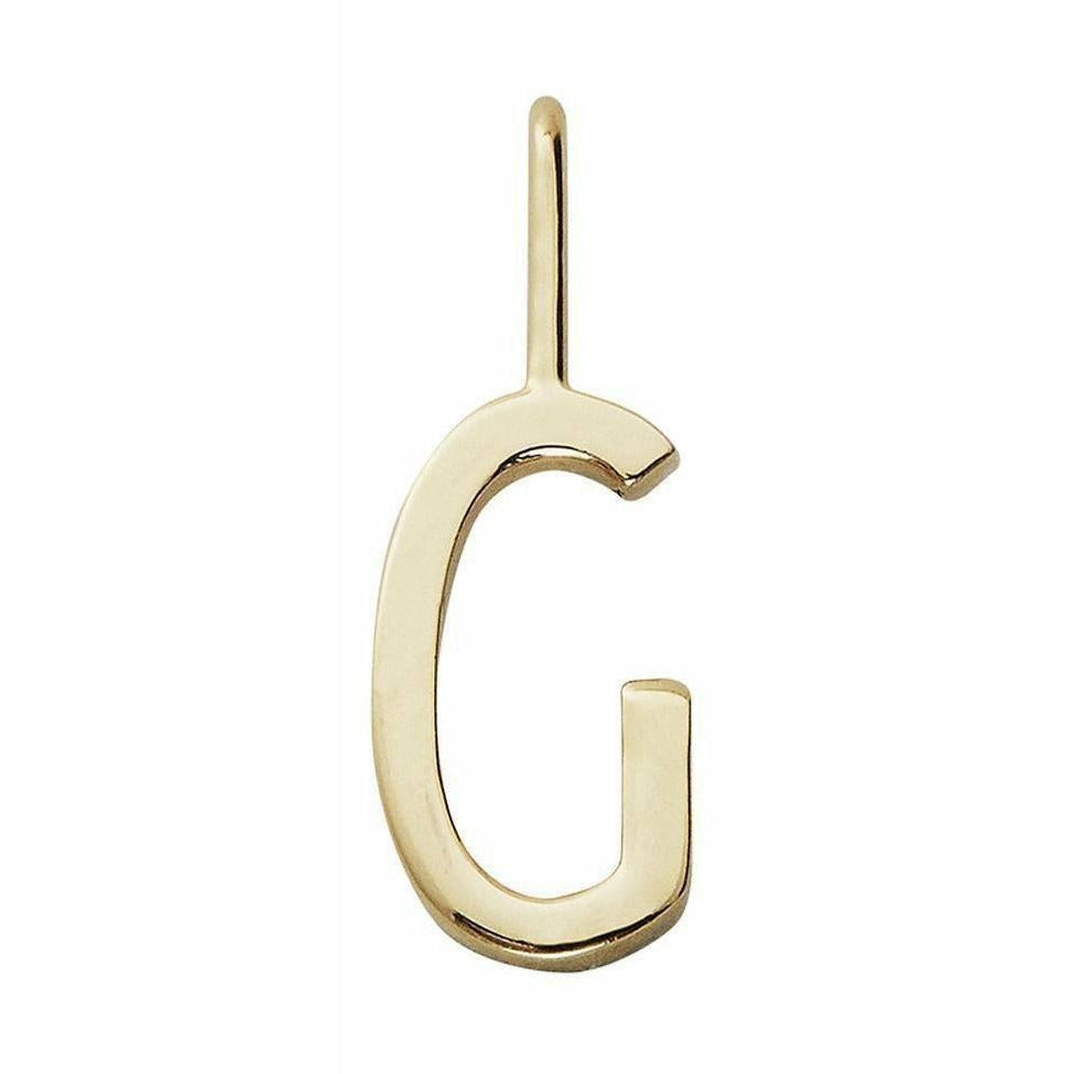 [product_category]-Design Letters Pendant A Z 30 Mm, Gold, G-Design Letters-5710498972479-90201001G-DES-1